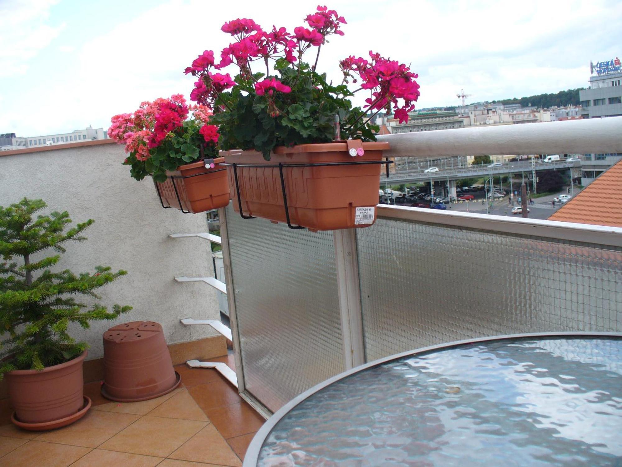 Terrace Studio Double Praga Exterior foto