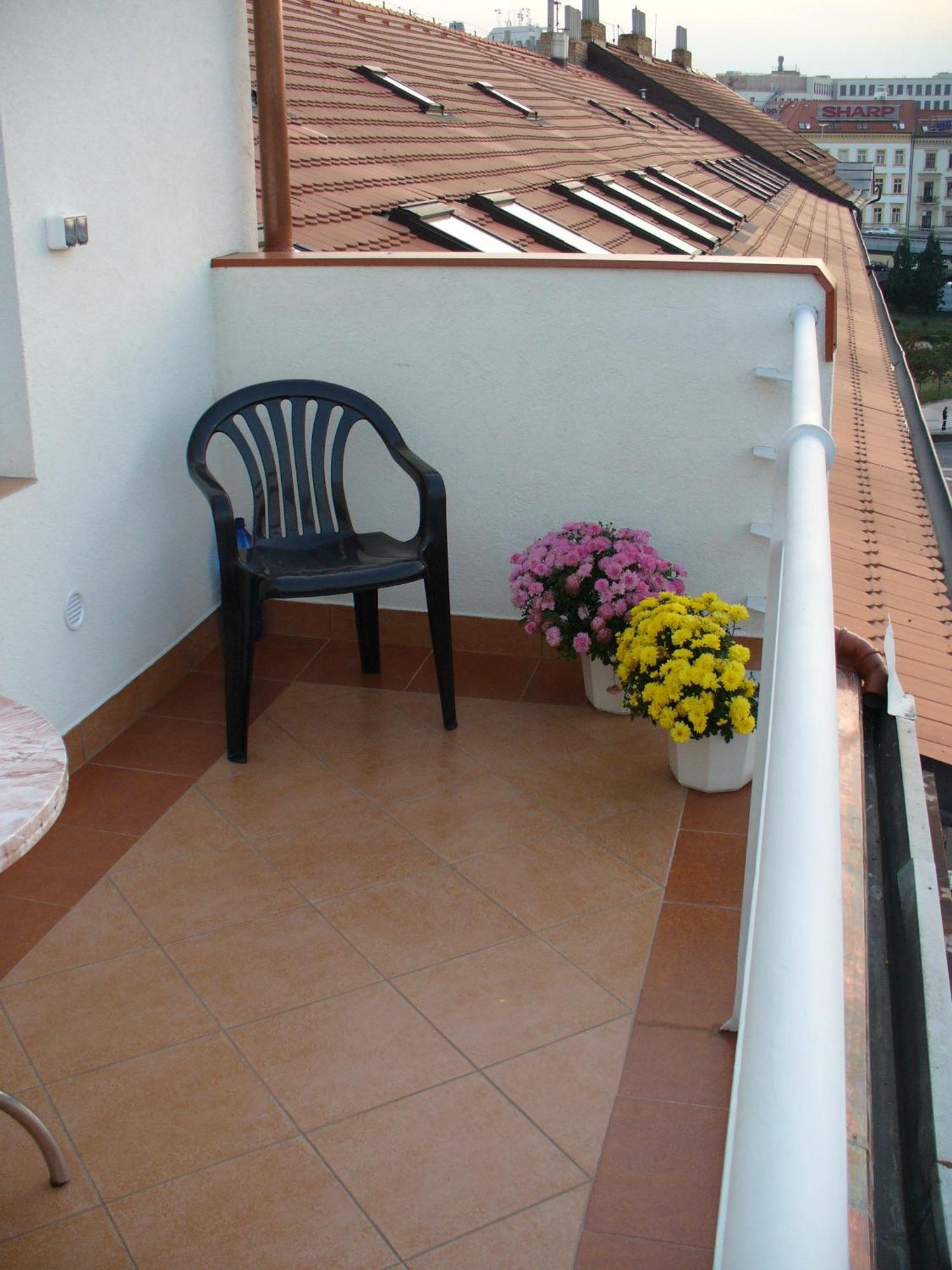 Terrace Studio Double Praga Exterior foto